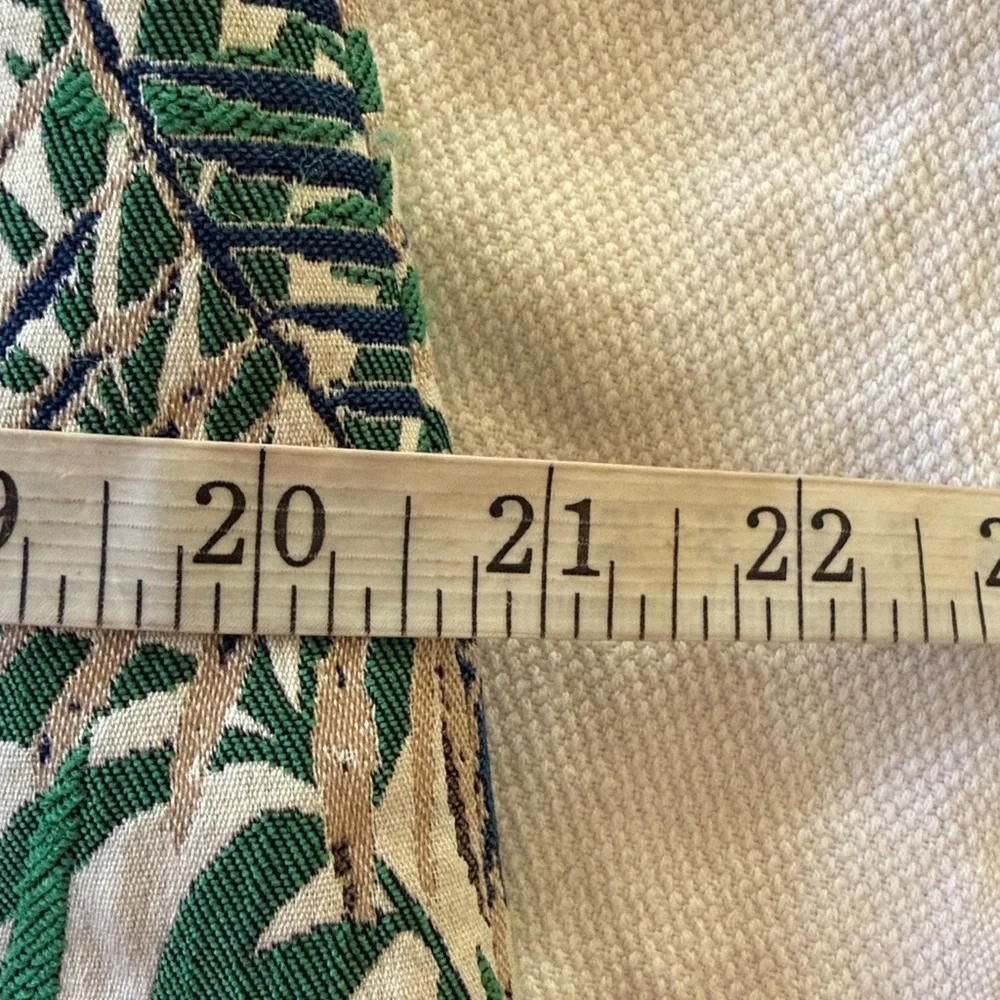 J. McLaughlin Sandra Botanical Jacquard Front Zip Sleeveless Dress Size 8 - Picture 11 of 14